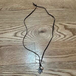 Leaf & Acorn necklace